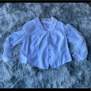 Dress Barn Womens white Shirt, 22 W